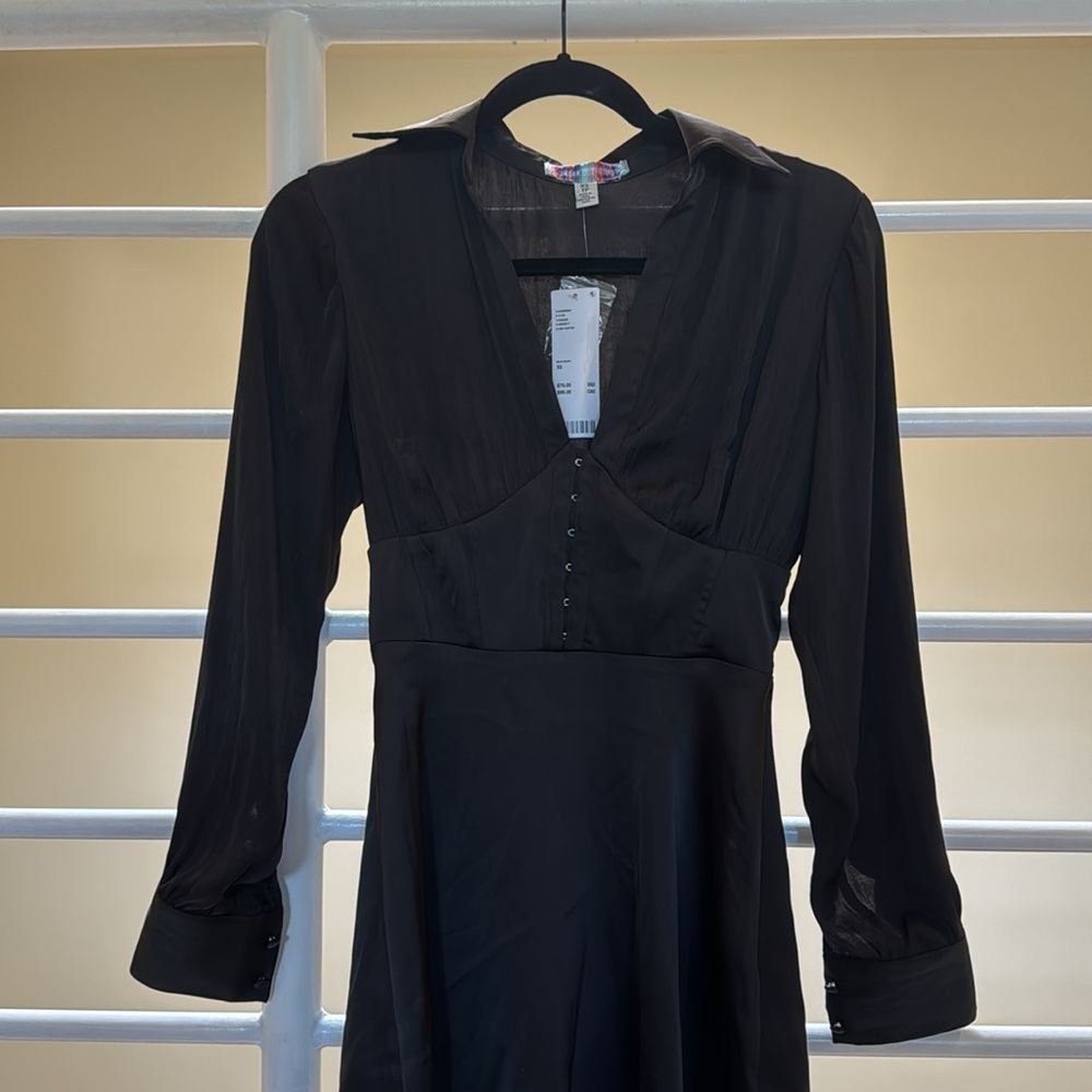 Urban Outfitters black mini dress